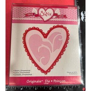 Sizzix Originals Die Heart Ornamental Valentines 655685 Scrappy Cat